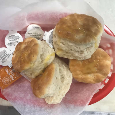 biscuits and dinner rolls